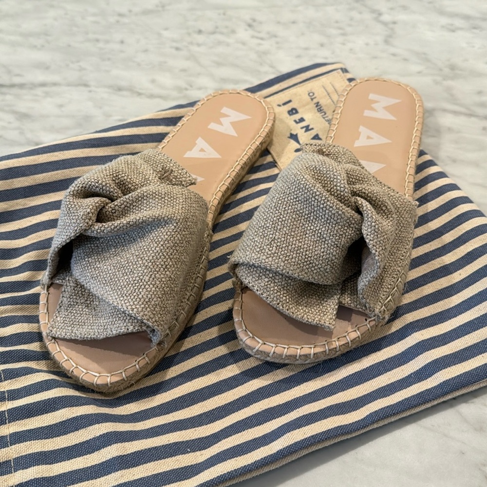 Manebi Women’s Slide Sandals, Size EU 36, US 5.5